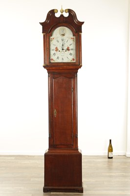 Lot 1064 - THOMAS WHITAKER, THORN A GEORGE III SOLID WALNUT EIGHT-DAY LONGCASE CLOCK