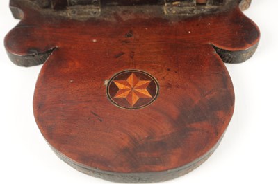 Lot 1539 - HUNTER, CLAPHAM (NORTH YORKSHIRE) A GEORGE III 9" DIAL SALTBOX FUSEE WALL CLOCK
