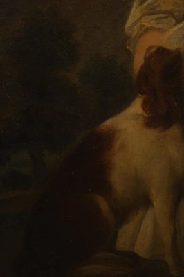 Lot 999 - A LARGE 18TH CENTURY PORTRAIT OIL ON CANVAS