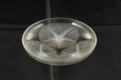 Lot 7 - A R LALIQUE 'VOLUBILIS' OPALESCENT GLASS DISH