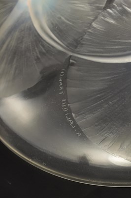 Lot 7 - A R LALIQUE 'VOLUBILIS' OPALESCENT GLASS DISH