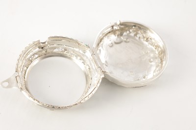 Lot 1405 - JAMES COOPER, LONDON. AN 18TH CENTURY SILVER PAIR CASED VERGE POCKET WATCH