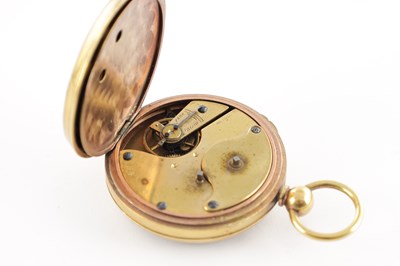 Lot 1277 - EDWARD MARTIN, LONDON. A GEORGE III GILT PAIR CASED VERGE POCKET WATCH
