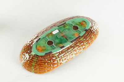 Lot 91 - A 19TH CENTURY MAJOLICA MINTONS FISH DISH