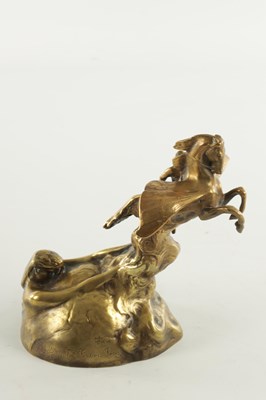 Lot 582 - A FRENCH AERO TROPHY BRONZE BY PAUL. MOREAU-VAUTHIER CIRCA 1922