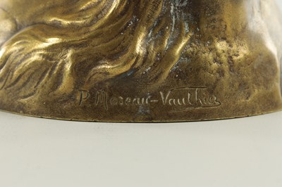 Lot 582 - A FRENCH AERO TROPHY BRONZE BY PAUL. MOREAU-VAUTHIER CIRCA 1922