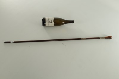 Lot 816 - TWO 19TH CENTURY HARDWOOD WALKING CANES