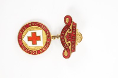 Lot 474 - A SET OF FOUR BRITISH EARLY 20TH CENTURY RED CROSS PROFICIENCY AND SERVICE MEDALS