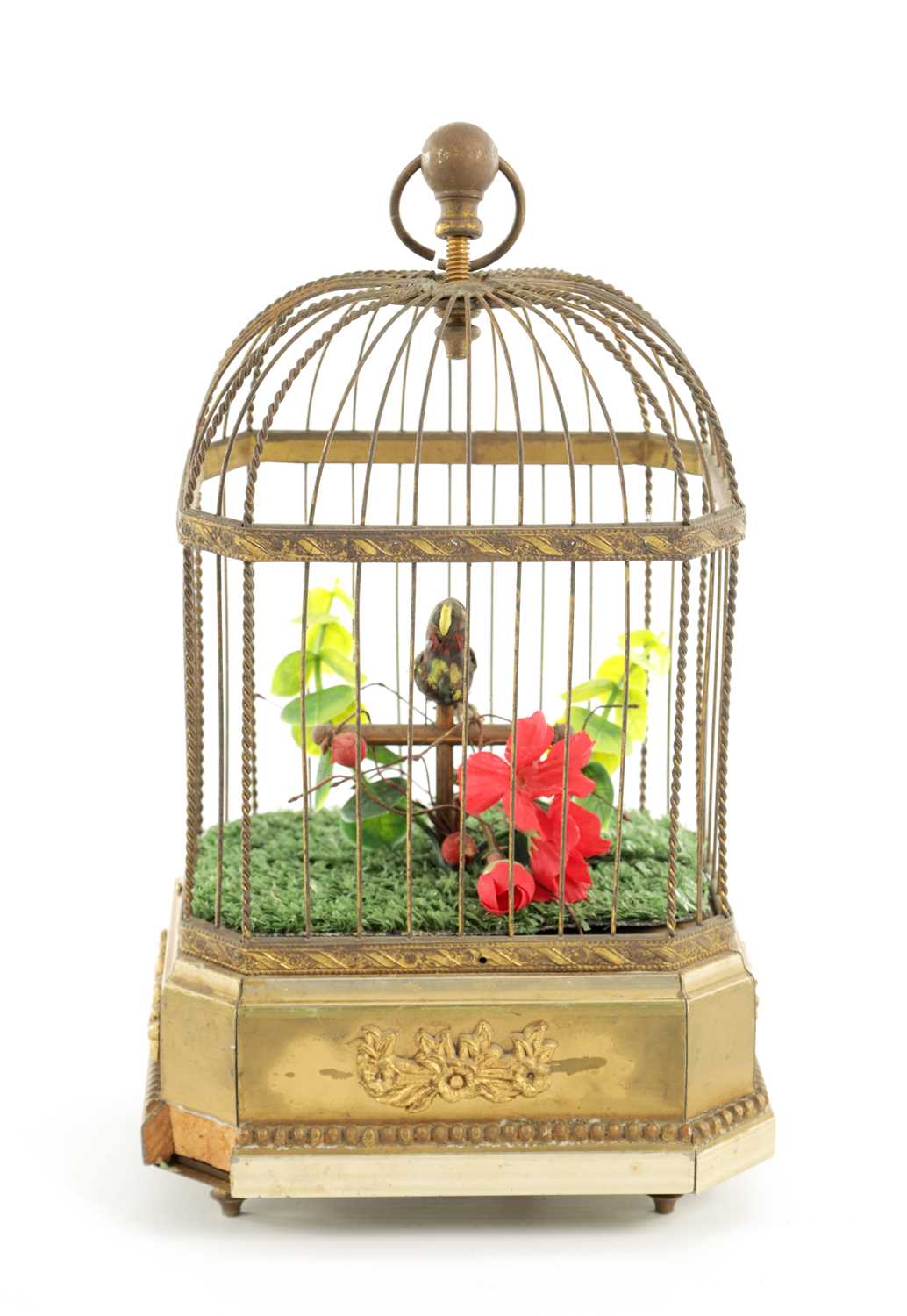 Lot 568 - AN EARLY 20TH CENTURY SINGING BIRD AUTOMATION
