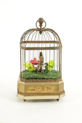 Lot 568 - AN EARLY 20TH CENTURY SINGING BIRD AUTOMATION