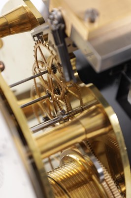 Lot 1091 - A RARE OBSERVATORY WALL MOUNTED REGULATOR CLOCK BY AUGUSTE FENON.(1843-1913)