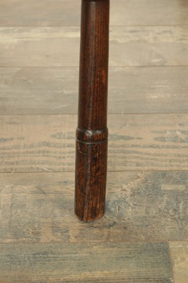 Lot 1345 - A GOOD 18TH CENTURY ASH AND ELM WELSH STICKBACK CHAIR