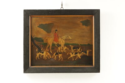 Lot 694 - PAUL THOMPSON, PENRUDDOCK (CUMBRIA). TWO 19TH CENTURY NAIVE OILS ON WOODEN PANELS