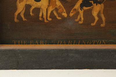 Lot 694 - PAUL THOMPSON, PENRUDDOCK (CUMBRIA). TWO 19TH CENTURY NAIVE OILS ON WOODEN PANELS