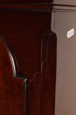 Lot 1320 - HINDLEY (HENRY) YORK A GEORGE II CUBAN MAHOGANY 8-DAY LONGCASE CLOCK