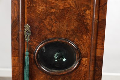 Lot 1337 - WILLIAM TIPLING IN LEEDS. A LATE 17TH CENTURY BUR WALNUT LONGCASE CLOCK