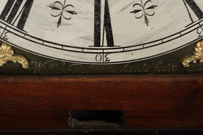 Lot 1337 - WILLIAM TIPLING IN LEEDS. A LATE 17TH CENTURY BUR WALNUT LONGCASE CLOCK