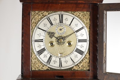 Lot 1337 - WILLIAM TIPLING IN LEEDS. A LATE 17TH CENTURY BUR WALNUT LONGCASE CLOCK