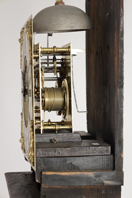 Lot 1337 - WILLIAM TIPLING IN LEEDS. A LATE 17TH CENTURY BUR WALNUT LONGCASE CLOCK