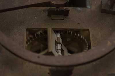 Lot 1317 - ROBBART PAGE A 17TH CENTURY ENGLISH LANTERN CLOCK WITH BALANCE WHEEL VERGE ESCAPEMENT