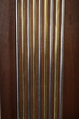 Lot 1280 - RICHARD A. VEVAY (1772-1847) AN IMPRESSIVE SWISS FIGURED WALNUT REGULATOR LONGCASE CLOCK