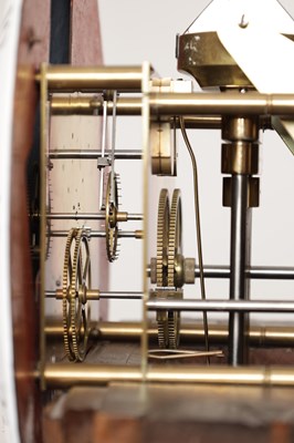 Lot 1280 - RICHARD A. VEVAY (1772-1847) AN IMPRESSIVE SWISS FIGURED WALNUT REGULATOR LONGCASE CLOCK