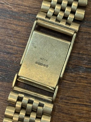 Lot 355 - A COLLECTION OF 9CT GOLD WATCH BRACELETS AND A CHAIN