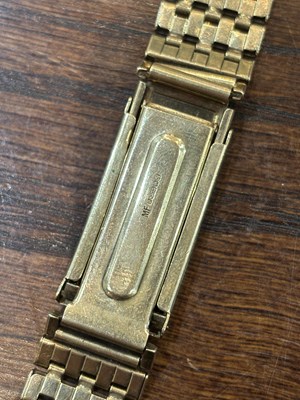 Lot 355 - A COLLECTION OF 9CT GOLD WATCH BRACELETS AND A CHAIN