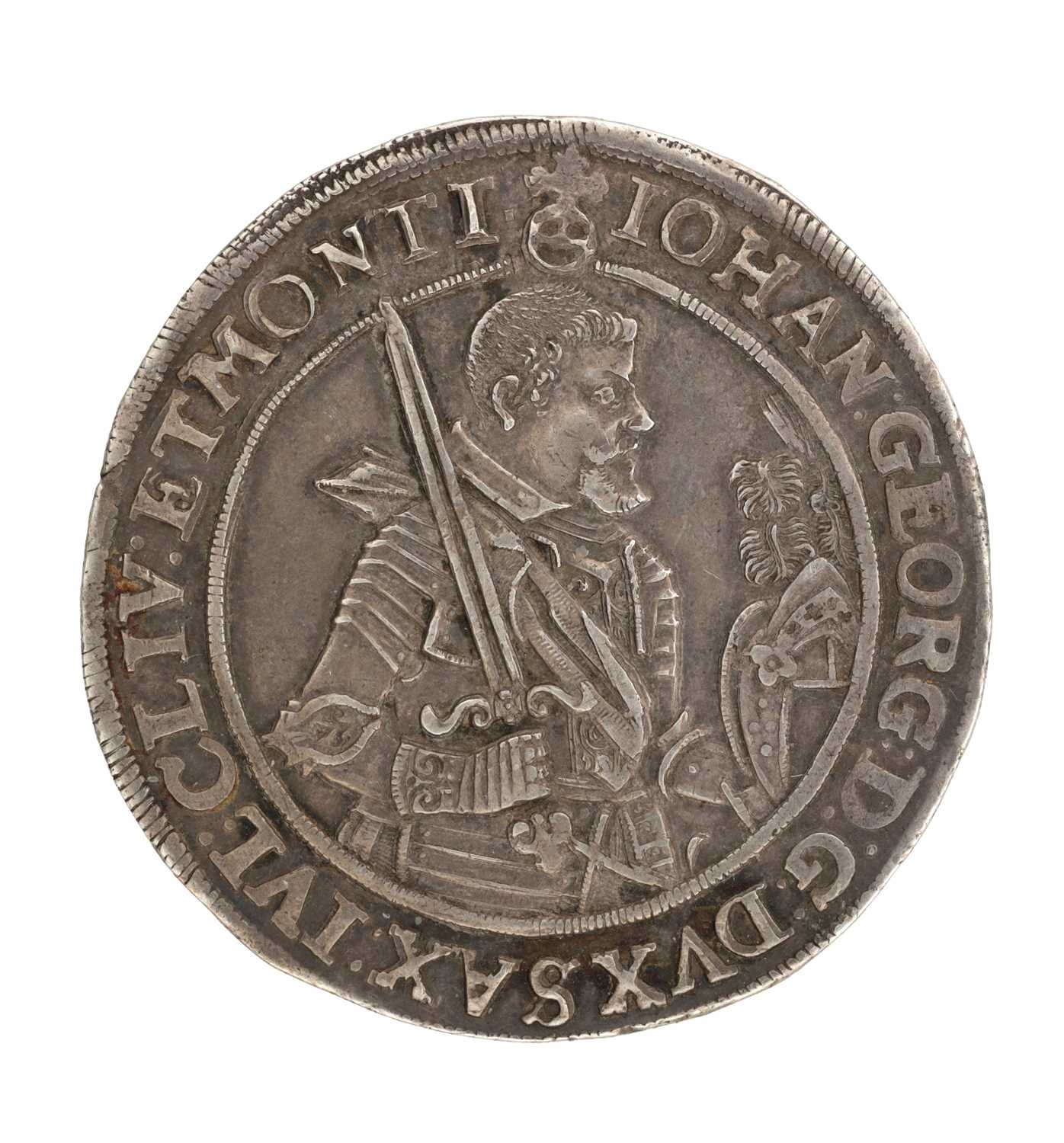 Lot A 1624 SAXONY SILVER THALER