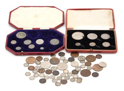 Lot 239 - A COLLECTION OF GEORGE V SILVER AND OTHER METAL COINS
