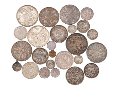 Lot A COLLECTION OF QUEEN VICTORIA SILVER COINS