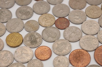 Lot A LARGE COLLECTION OF ELIZABETH II COINS