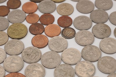Lot A LARGE COLLECTION OF ELIZABETH II COINS
