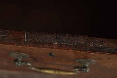 Lot 1572 - A PAIR OF GEORGE III MAHOGANY CHESTS OF DRAWERS