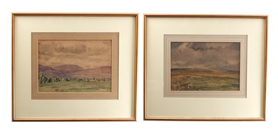 Lot 945 - FRED LAWSON (BRITISH 1888-1968) TWO 20TH CENTURY WATERCOLOURS