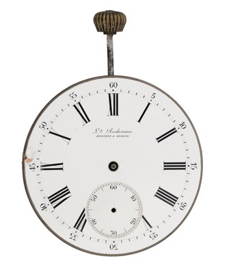 Lot 325 - L. AUDEMARS A POCKET WATCH MOVEMENT WITH SPECIAL WINDING