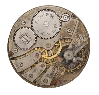 Lot 319 - A ROLEX POCKET WATCH MOVEMENT
