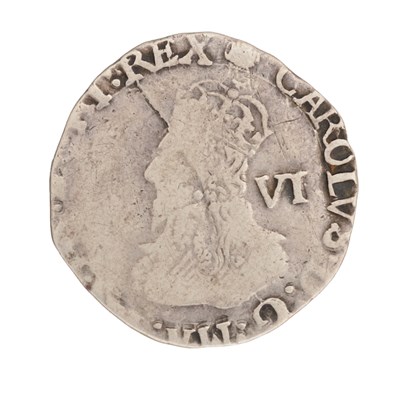Lot 294 - A KING CHARLES I SILVER SHILLING