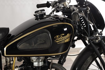 Lot 1477 - A 1934 VELOCETTE KSS 350CC MOTORCYCLE