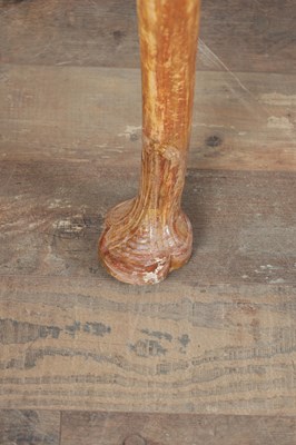 Lot 1552 - A GEORGE I GILT GESSO SIDE TABLE