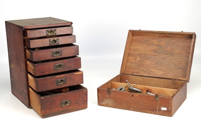Lot 1248 - A COLLECTION OF HOROLOGICAL TOOLS AND OTHER ITEMS