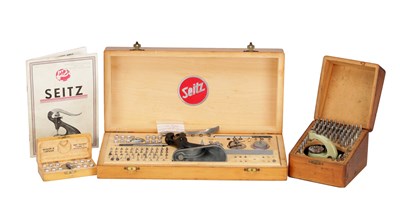 Lot 1192 - TWO SETS OF SWISS WATCHMAKERS TOOLS