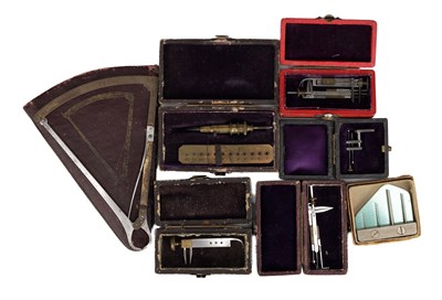 Lot 1180 - A COLLECTION OF WATCHMAKERS' GAUGES AND TOOLS