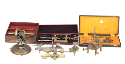 Lot 1255 - A COLLECTION OF WATCH AND CLOCKMAKERS' TOOLS