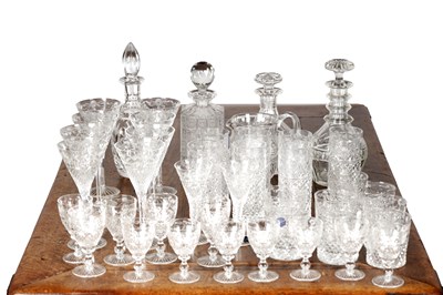 Lot 540 - A LARGE COLLECTION OF STUART CRYSTAL CUT GLASS