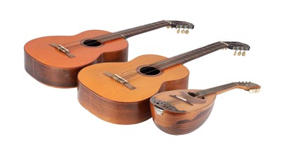 Lot 1459 - TWO DI GIORGIO GUITARS AND A MANDOLIN