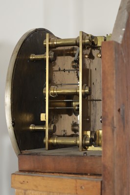 Lot 1351 - CLERKE, 1 ROYAL EXCHANGE, LONDON. A FINE CARVED OAK GOTHIC STYLE REGULATOR LONGCASE CLOCK IN THE MANNER OF PUGIN