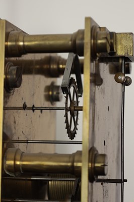 Lot 1351 - CLERKE, 1 ROYAL EXCHANGE, LONDON. A FINE CARVED OAK GOTHIC STYLE REGULATOR LONGCASE CLOCK IN THE MANNER OF PUGIN
