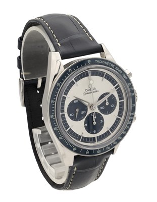 Lot 352 - A GENTLEMAN'S OMEGA SPEEDMASTER CK2998 LIMITED EDITION STAINLESS STEEL CHRONOGRAPH WRISTWATCH