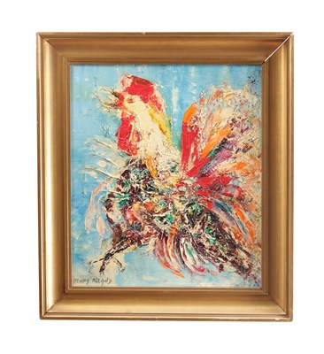 Lot 882 - HENRY ROLAND (1919-2000) AN ABSTRACT OIL ON CANVAS